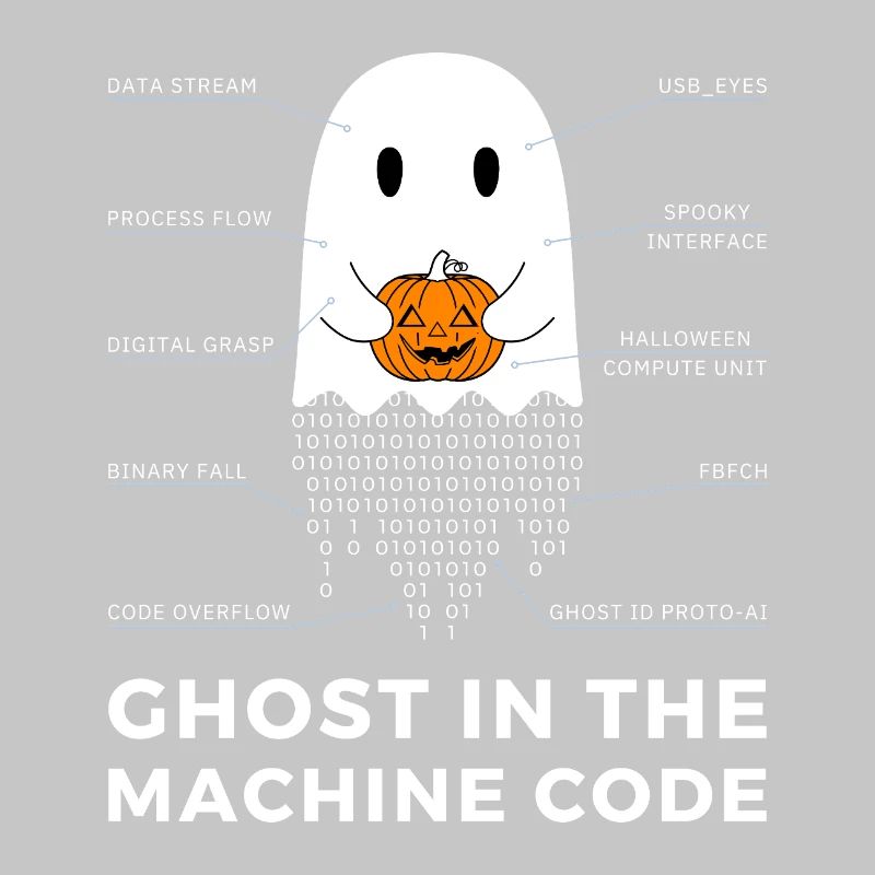 Codeur drôle, programmeur Halloween T-Shirt