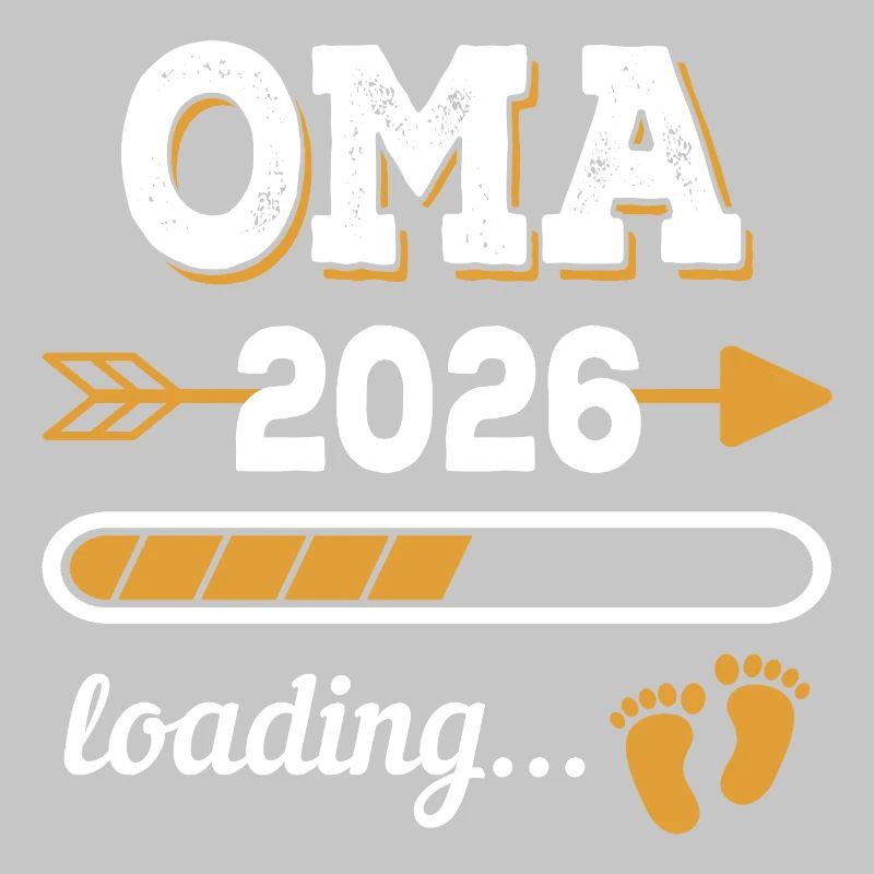 Oma 2026 Loading Zukünftige Großmutter Geschenk