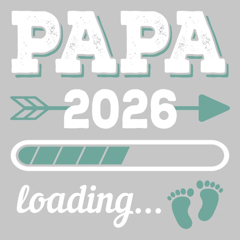 Dad 2026 Loading Father-to-be Gift Idea