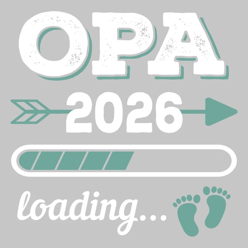 Opa 2026 Loading Werdender Großater Geschenkidee