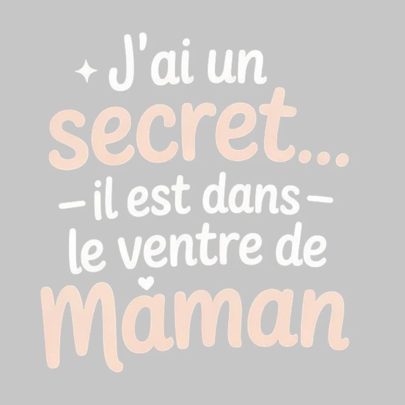 Secret dans le ventre de Maman
