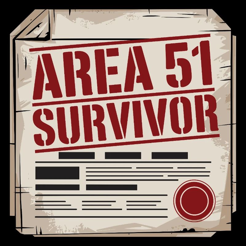 Funny Area 51 Survivor Alien UFO