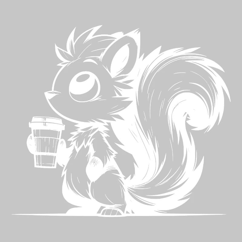 Squirrel in a caffeine rush - I'm already awake