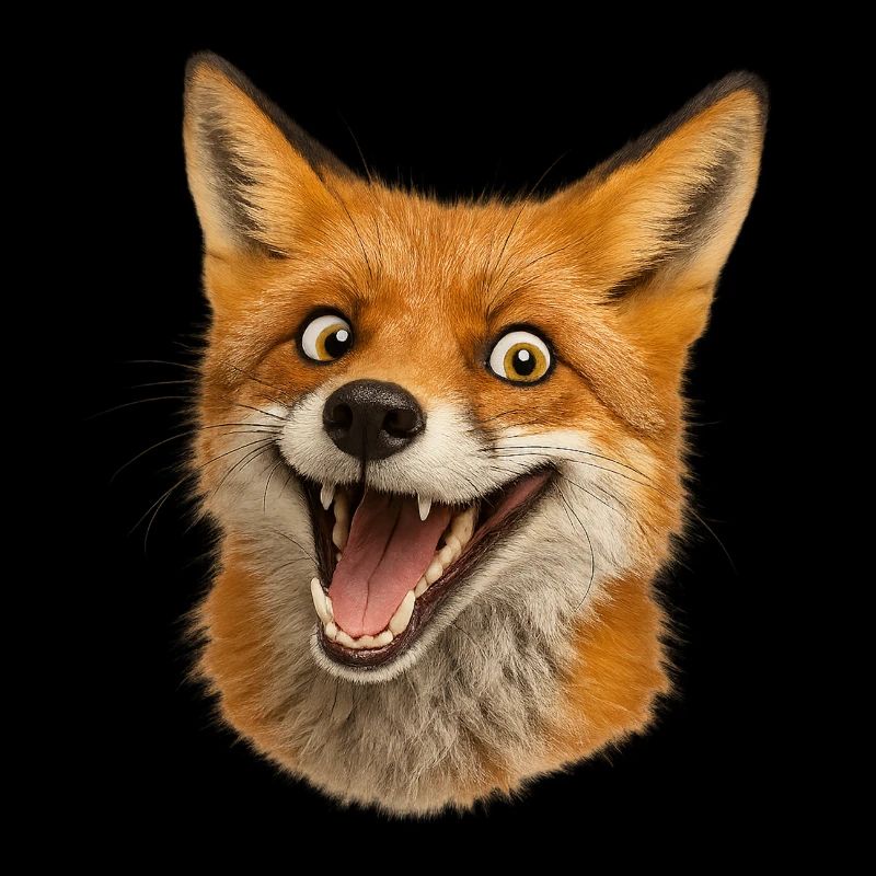 Fuchshead Freude Illustration