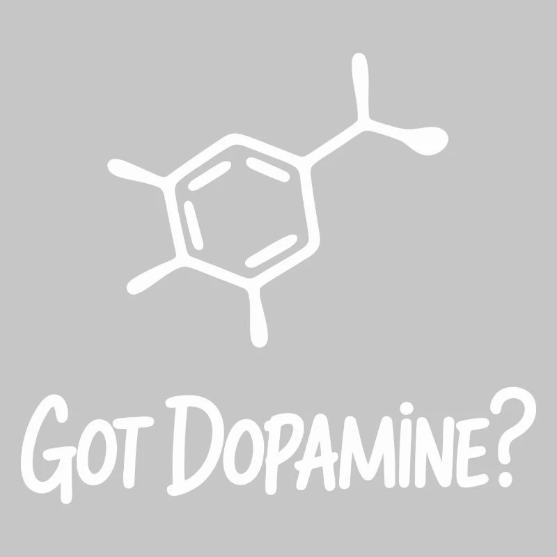 Dopamine Molecule Tee