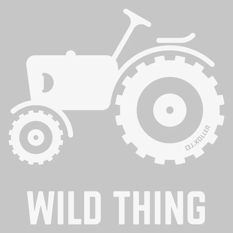 Wild Thing (Tractor / Farmer / White)