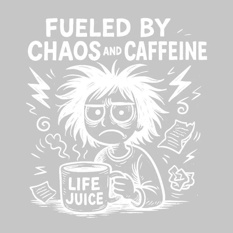 fueled by caffeine fun
