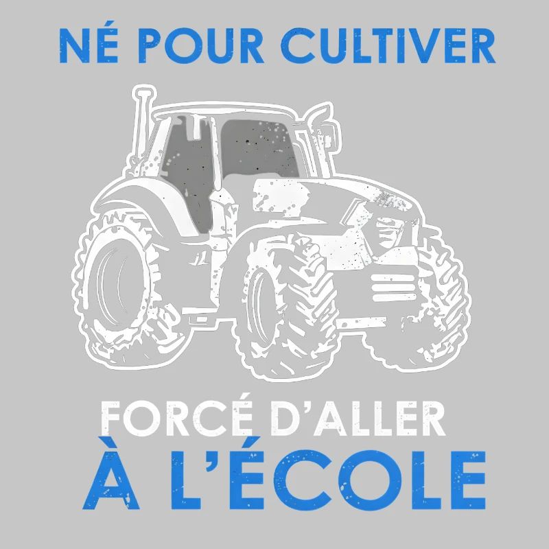 Né pour cultiver — forcé d’aller à l’école
