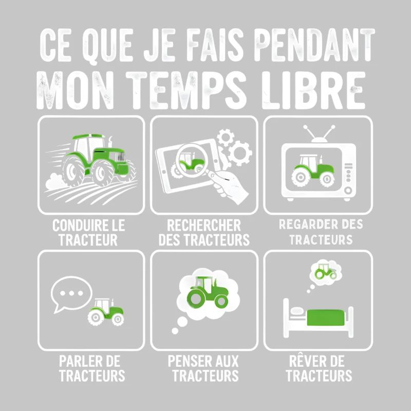 Temps libre et tracteurs: activités