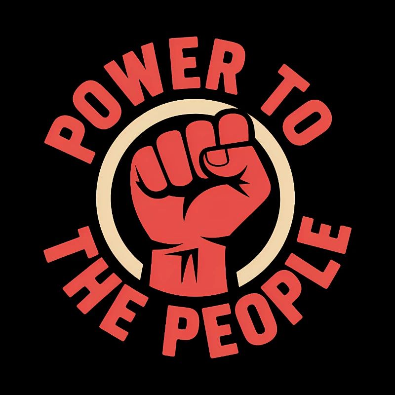 Le pouvoir au peuple - Socialist Antifa Tee