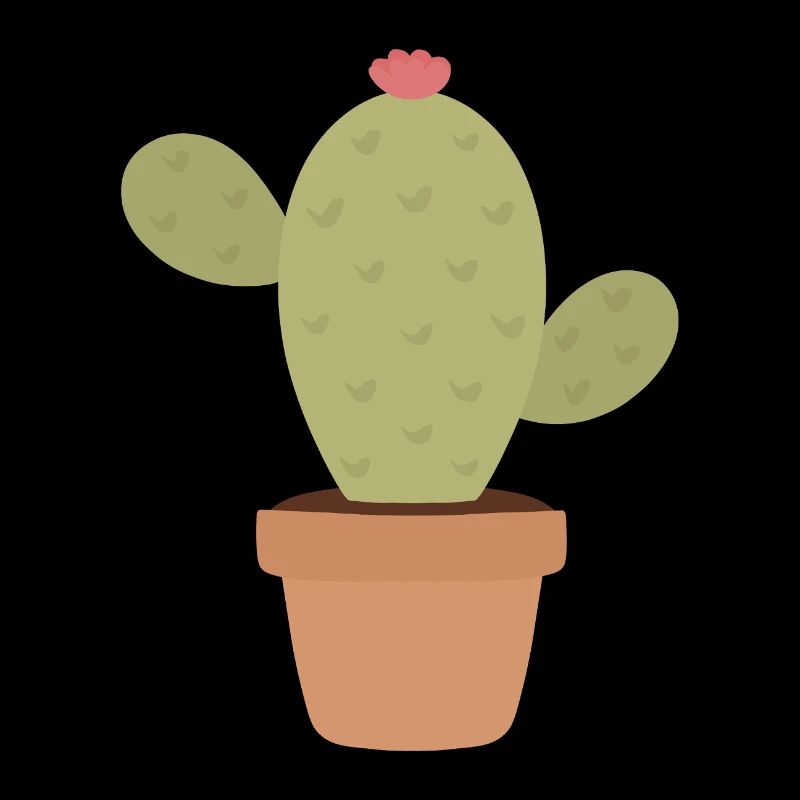 Charme de cactus dans le pot Pop minimal