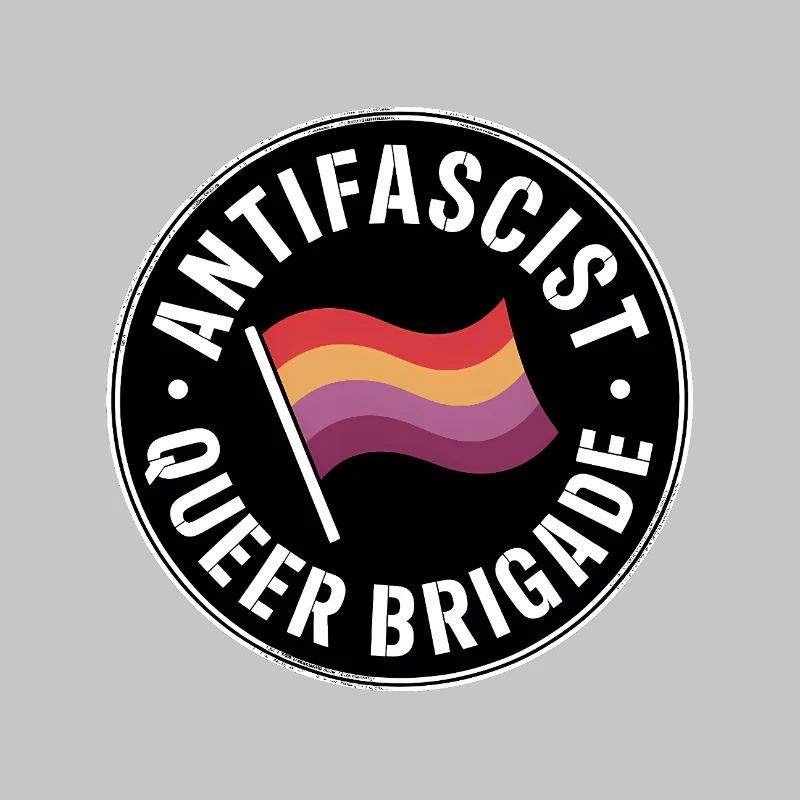Antifascist Queer Brigade - Antifa Pride Merch