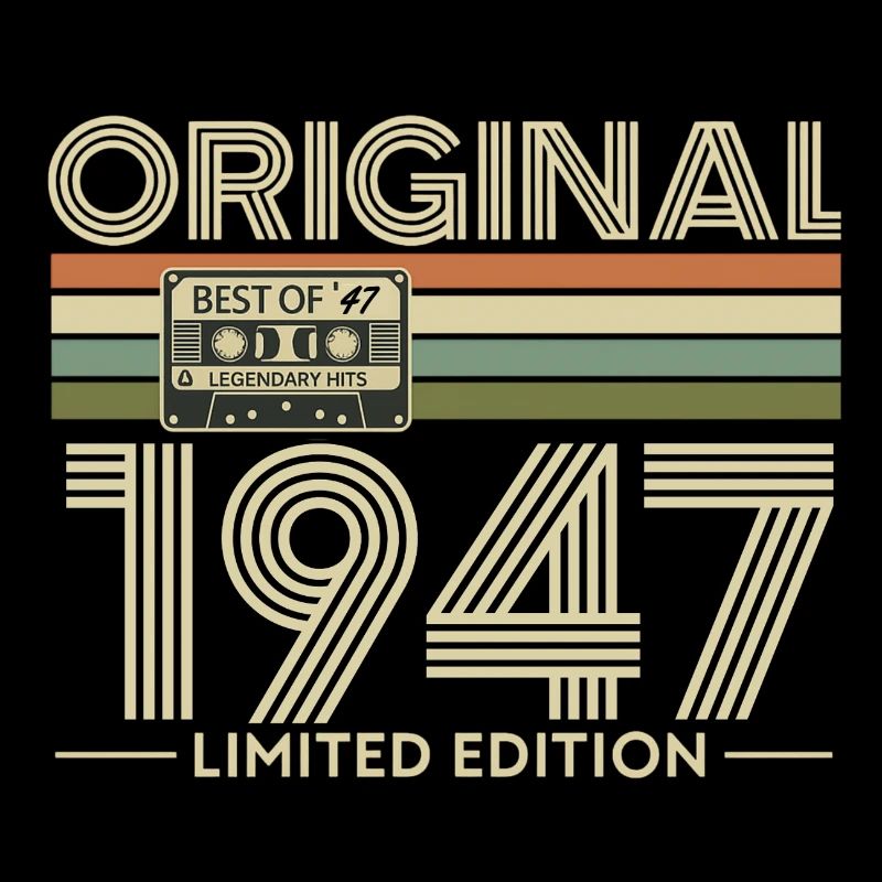 Original 1947 Limited Edition Retro