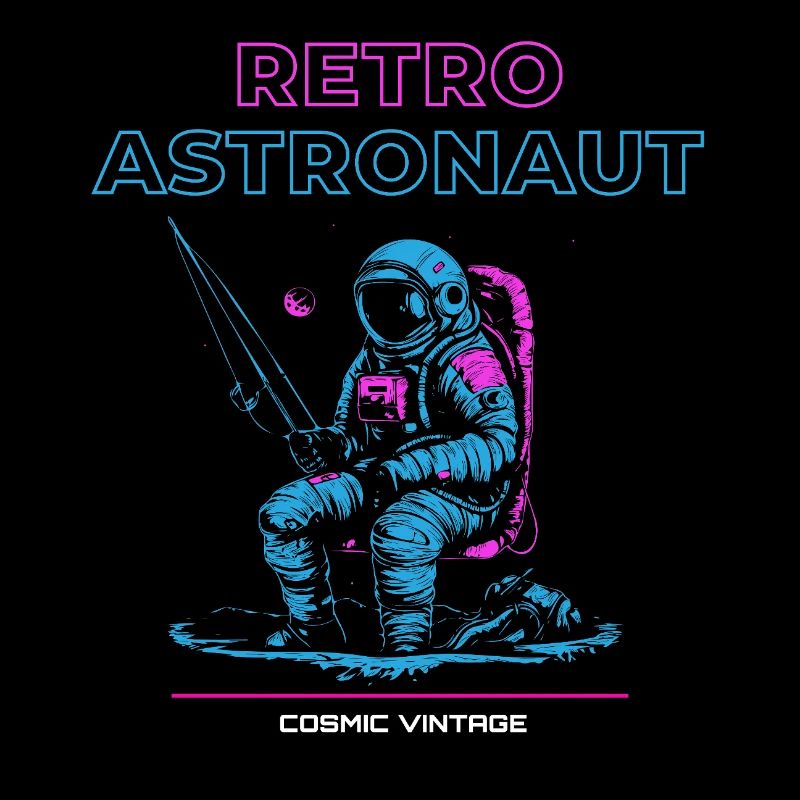 Astronaute rétro