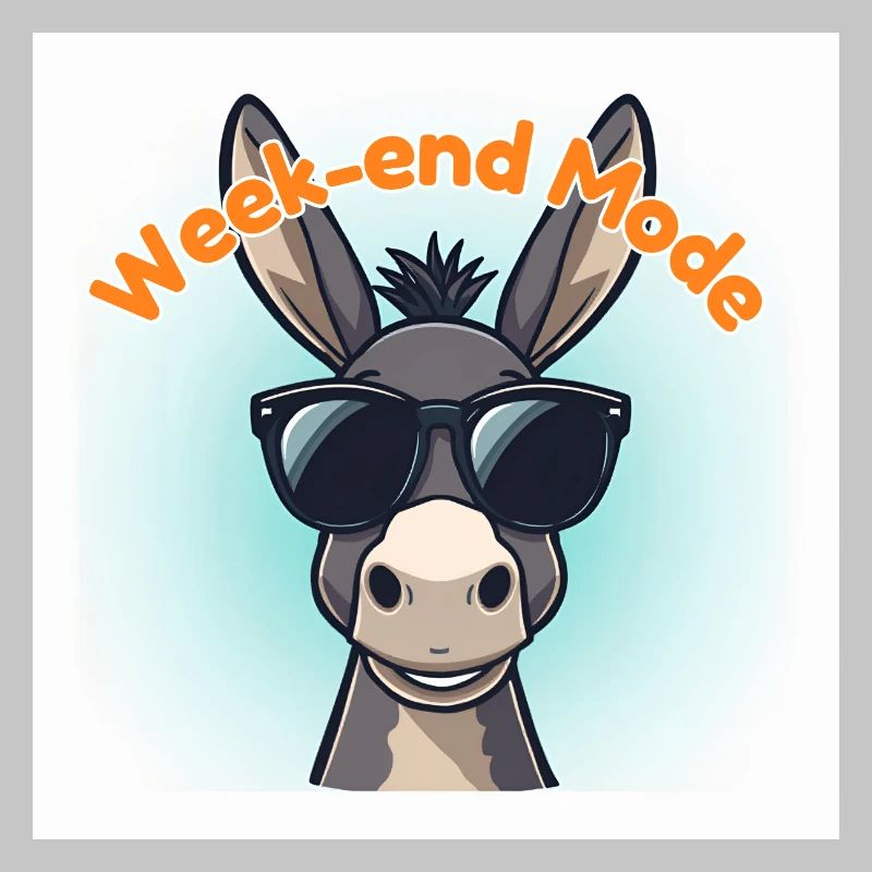 Esel-Wochenend-Mode