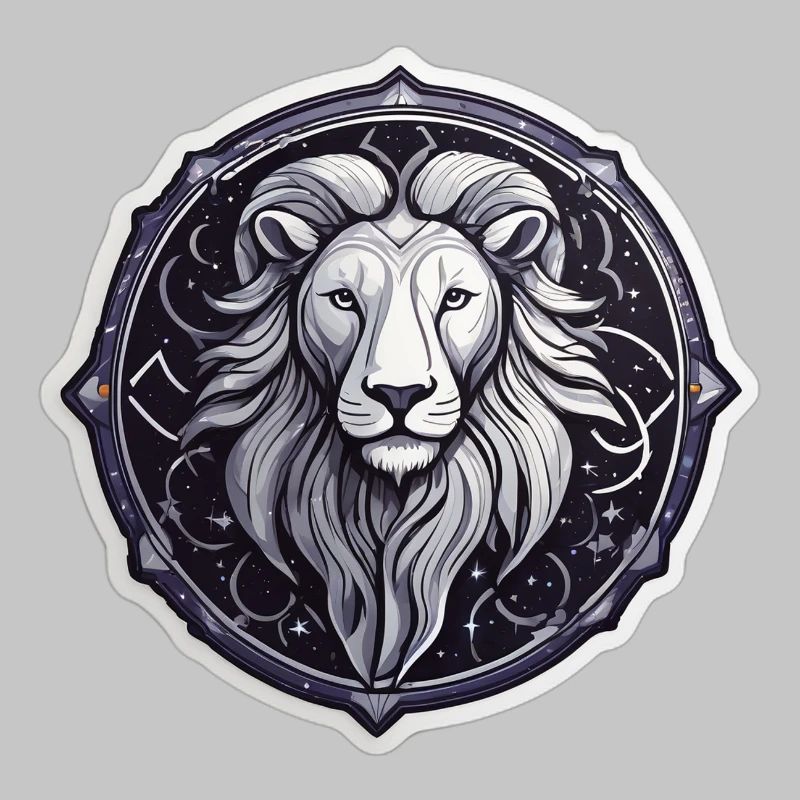 Cosmic Leo Round Astral Pattern