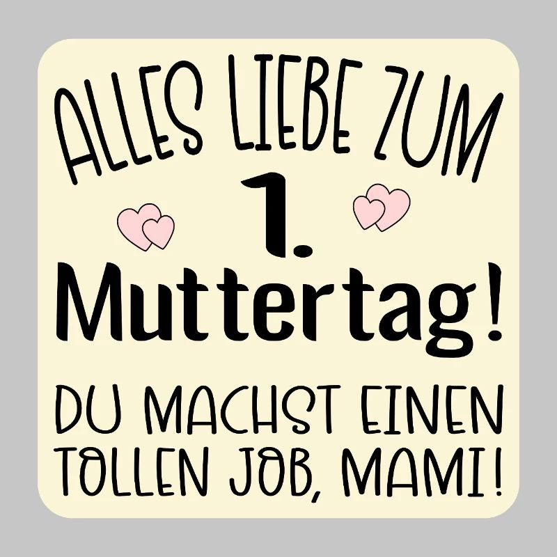 Erster Muttertag Mama