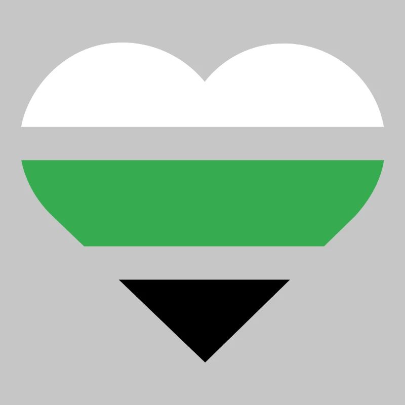 Pride Flag Heart · Neutrois