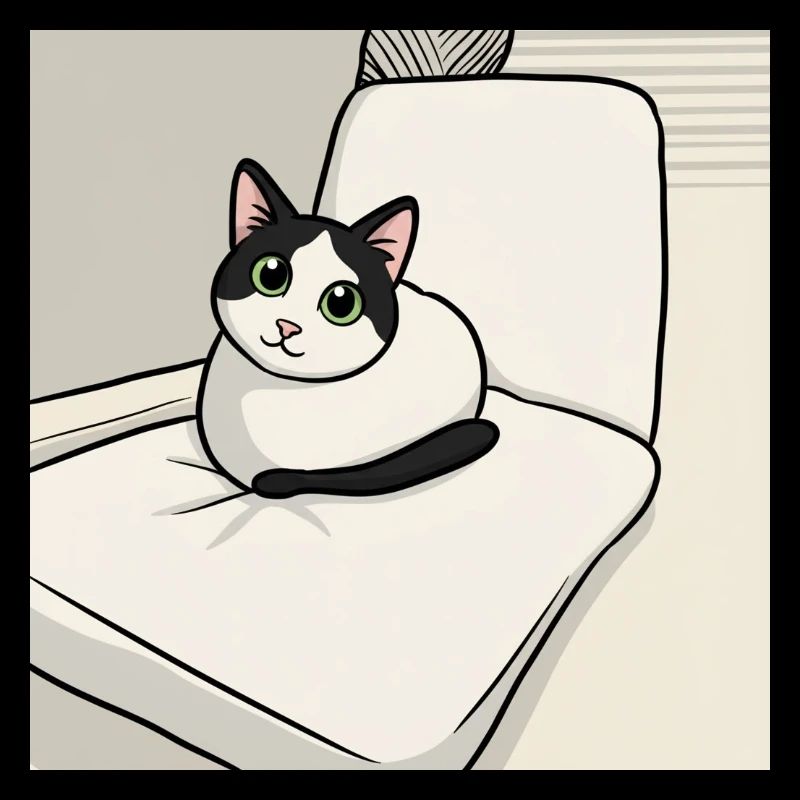 Katzenpappe-Stilstuhl