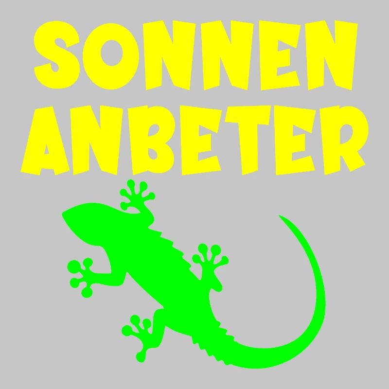 Sonnenanbeter Eidechse - Sommer Sonne