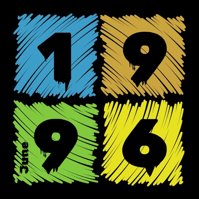 30. Écussons de Farbige du Geburtstag depuis 06/1996