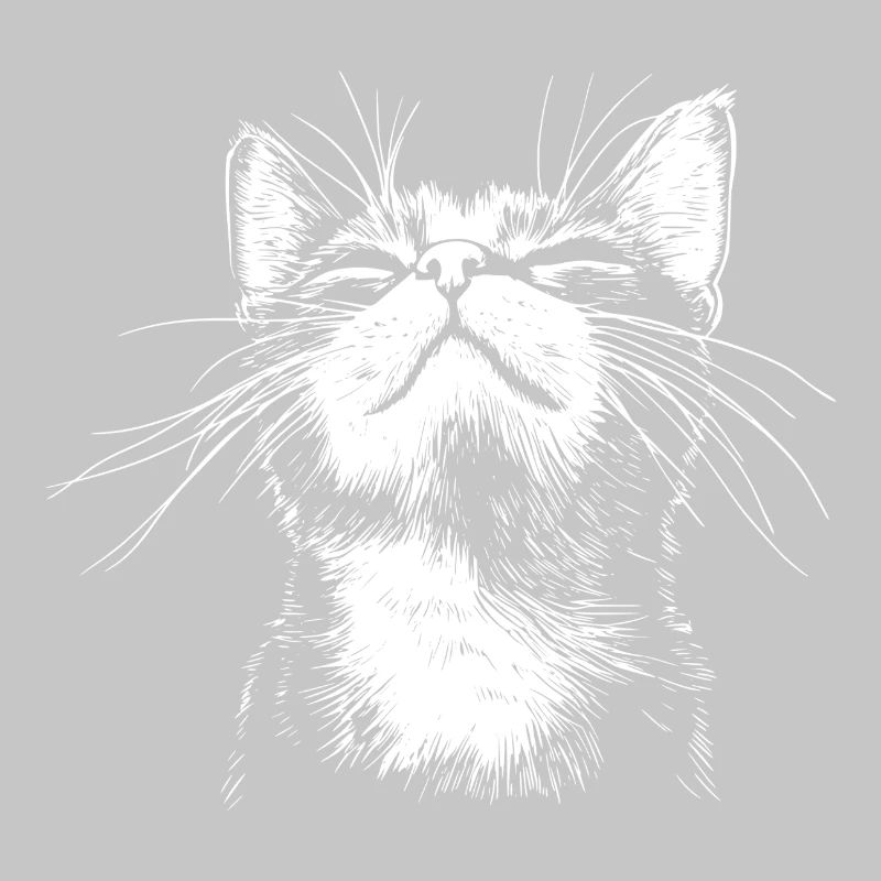 Lustige Katze Gesicht