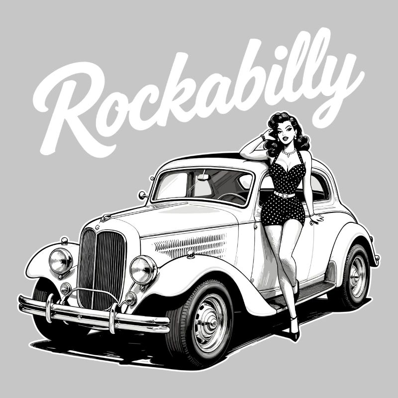 Rockabilly Pin-Up & Hot Rod Oldtimer Design
