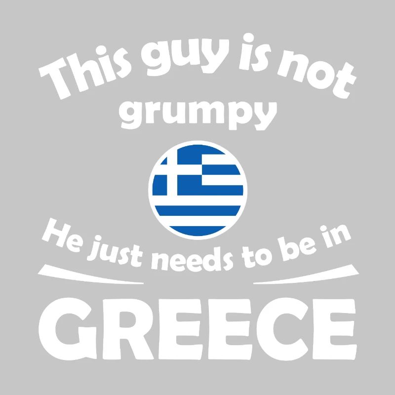 Pas Grumpy Greek Vibe Tee