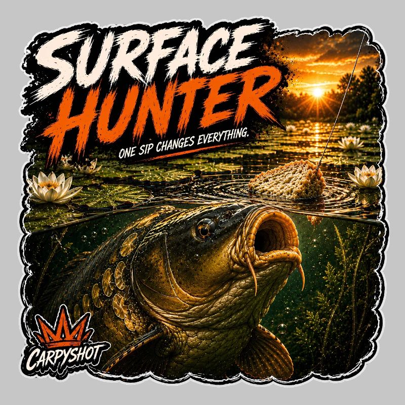 Conception de la pêche à la carpe de chasse de surface