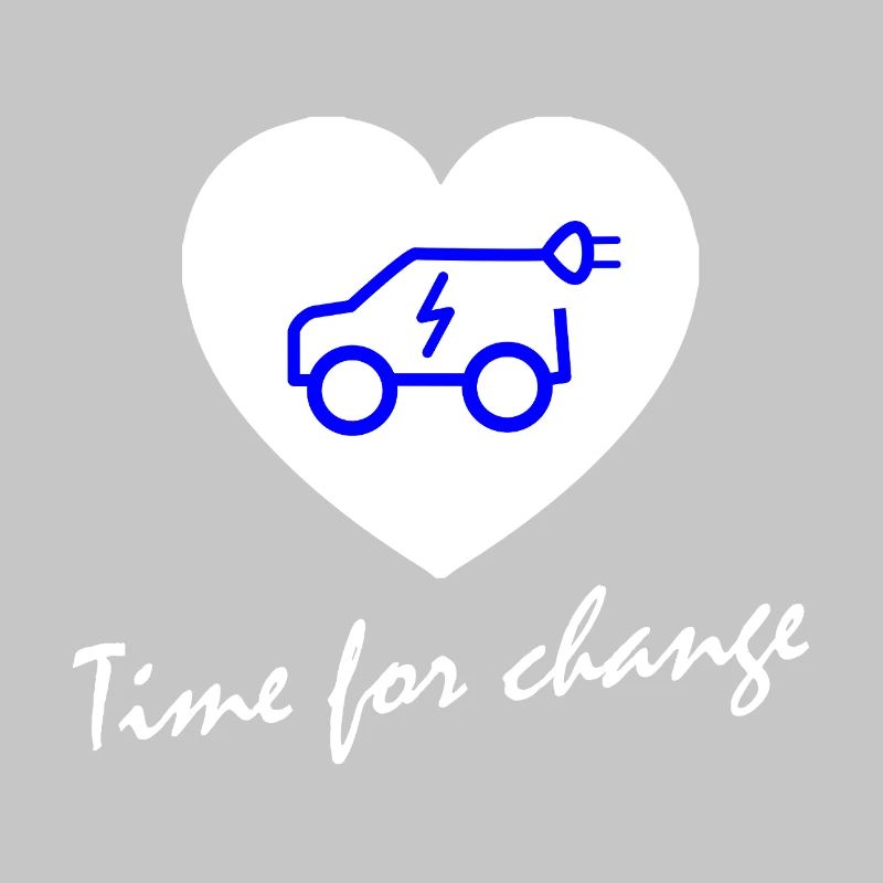 Time for change E-car heart