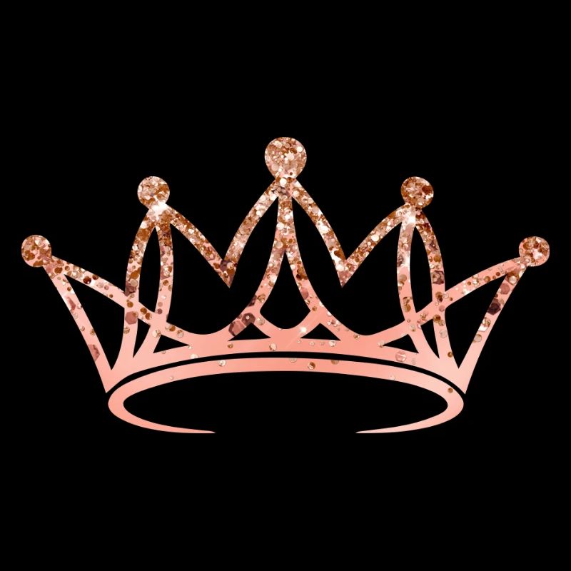 Crown, elegant, glitter, customizable