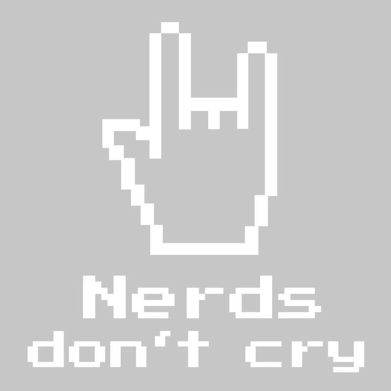 Nerds don't cry! Nerd-Shirt, Gift, Computer Science