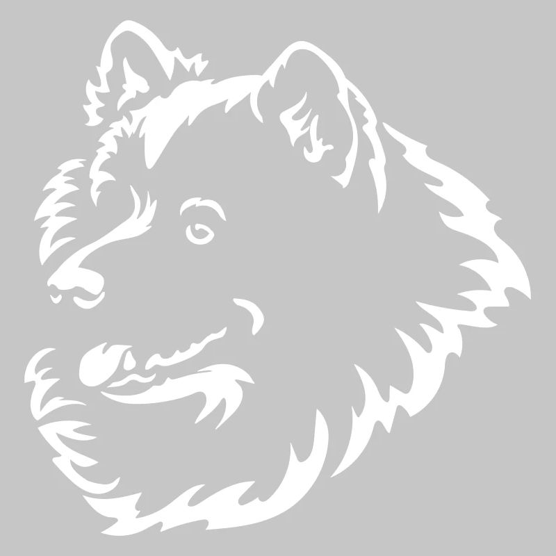 Samoyed Head "Black Edition"