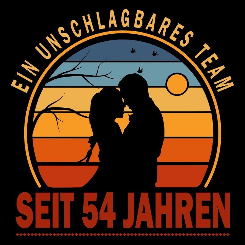 54 ans de relation Anniversaire de mariage