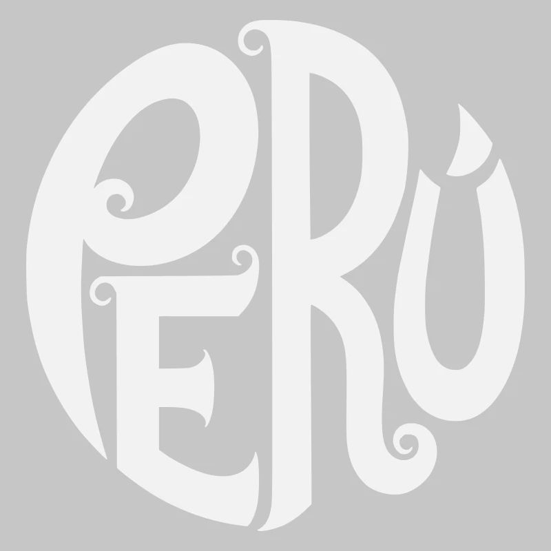 Pérou - Typographie ornée