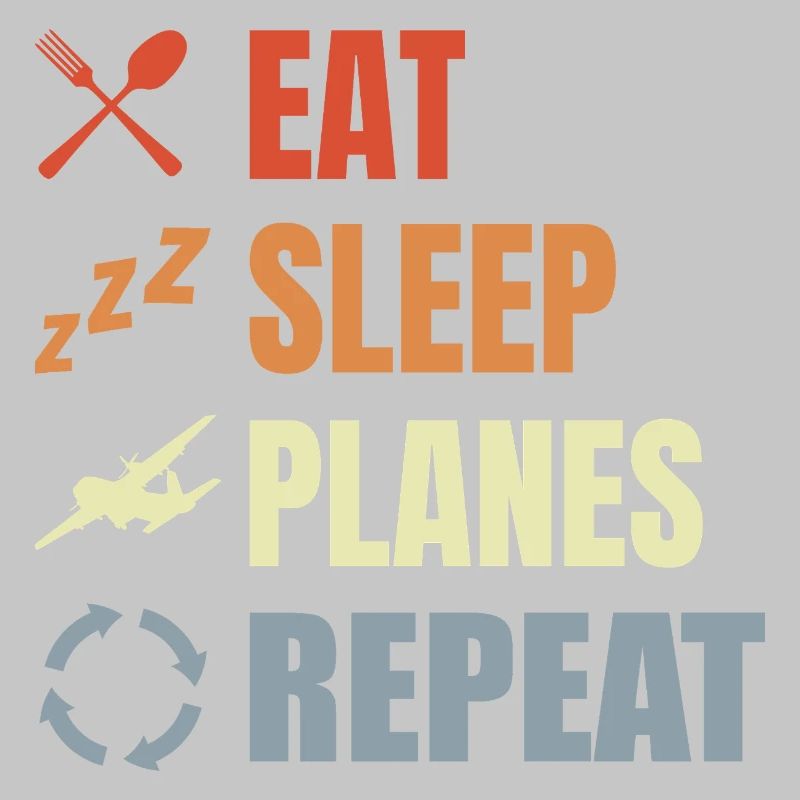 Manger les plans de sommeil répète
