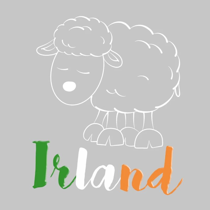 Irland Schaf (bunte Version)