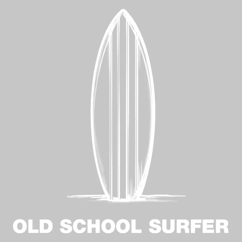 Planche de surf à l’ancienne/planche de surf dans le sable