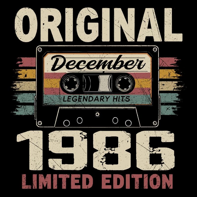 Dezember 1986 Geburtstagsgeschenk