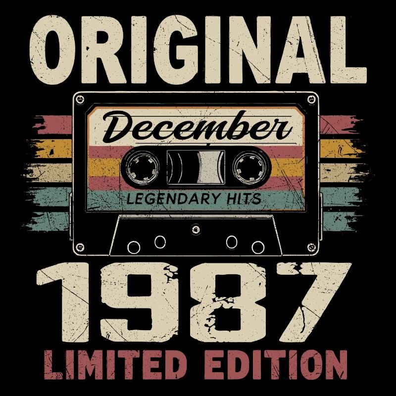 Dezember 1987 Geburtstagsgeschenk