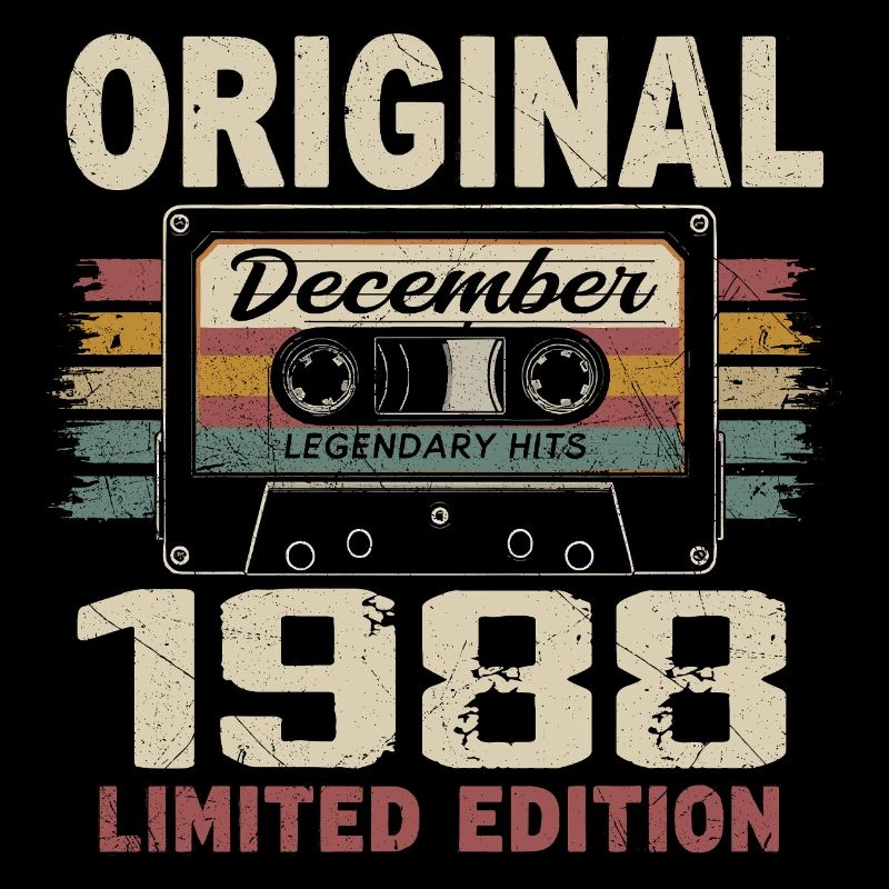Dezember 1988 Geburtstagsgeschenk