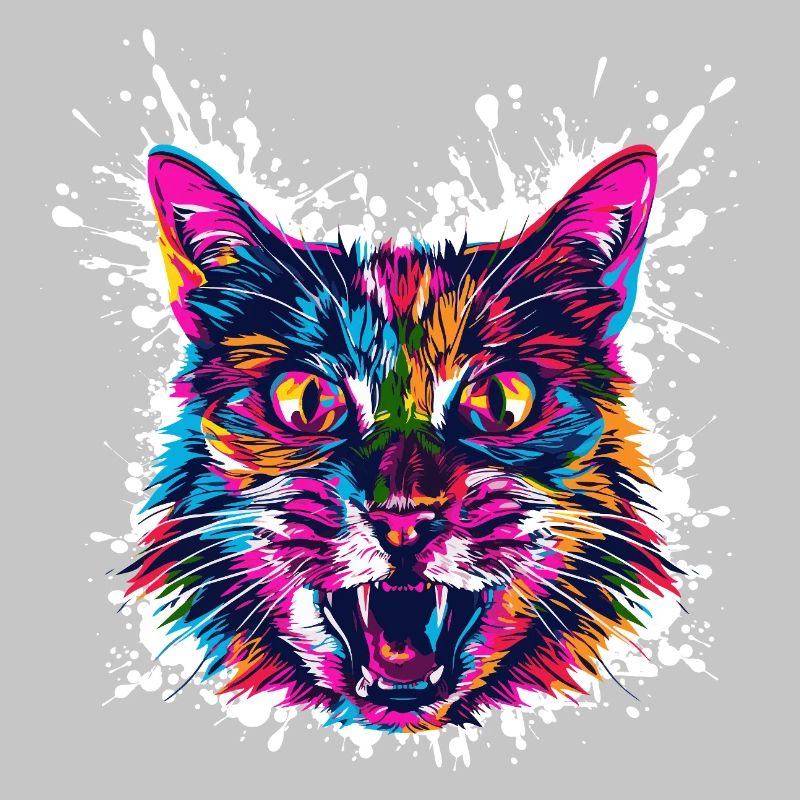 Cat Art Graffiti