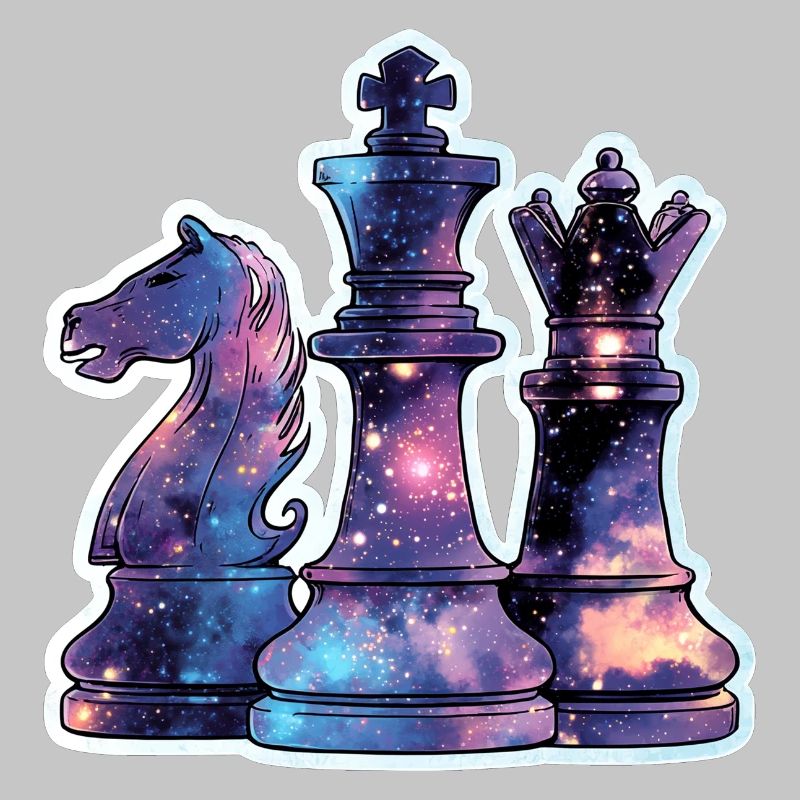 Pièces d’échecs dans l’espace – Galaxy Nebe