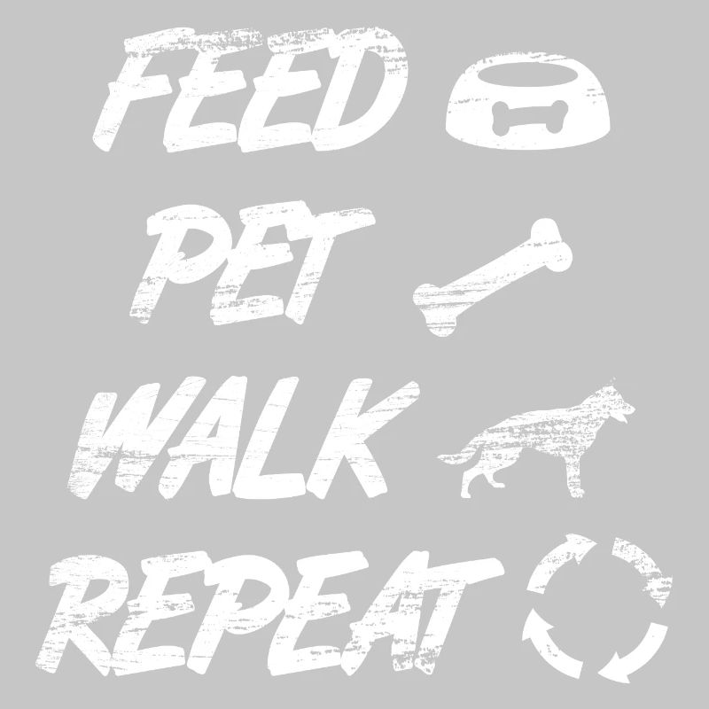 Feed Pet Walk Repeat
