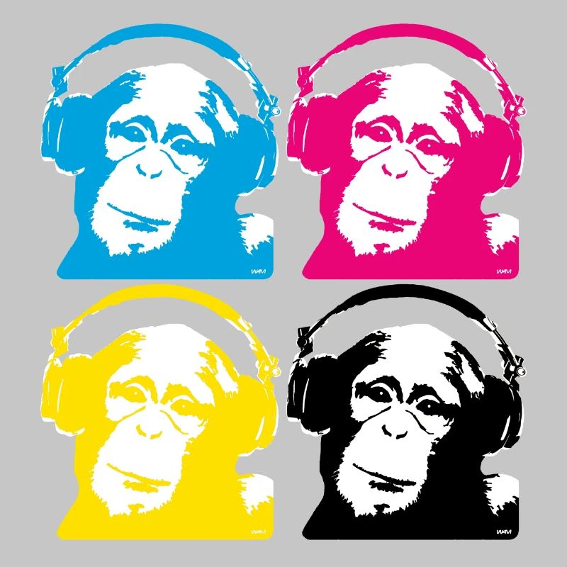 4 dj monkeys