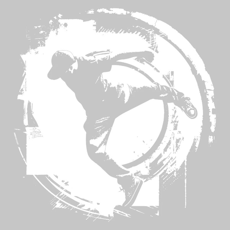 Dessin de breakdancer