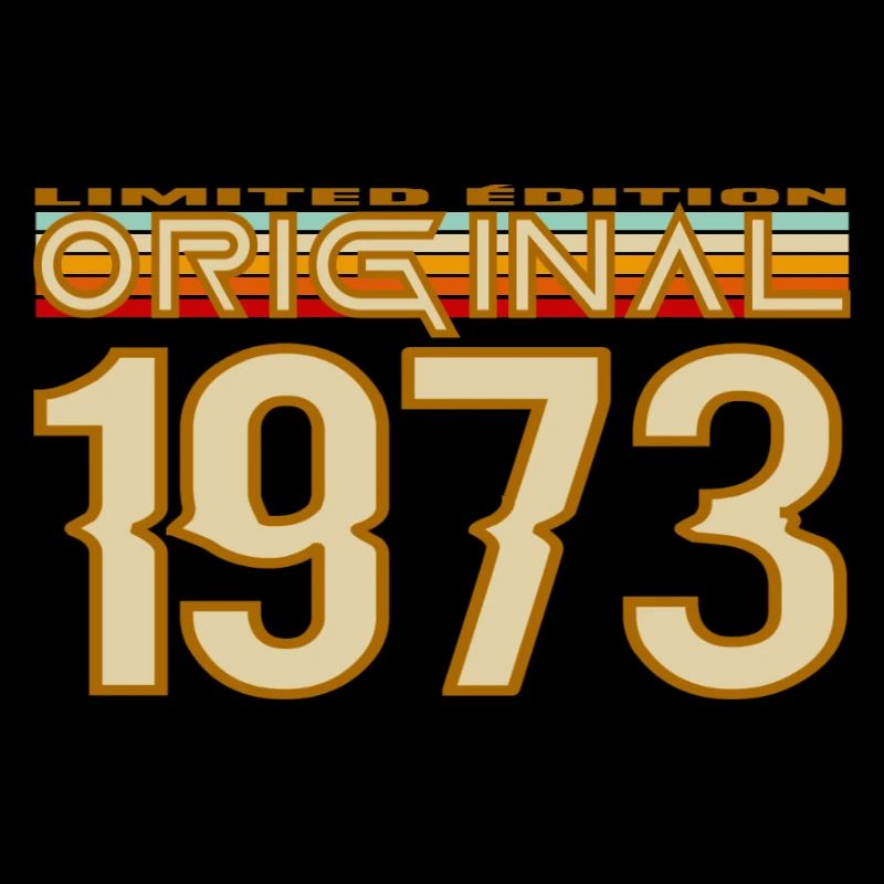 Year 1973 Vintage Original