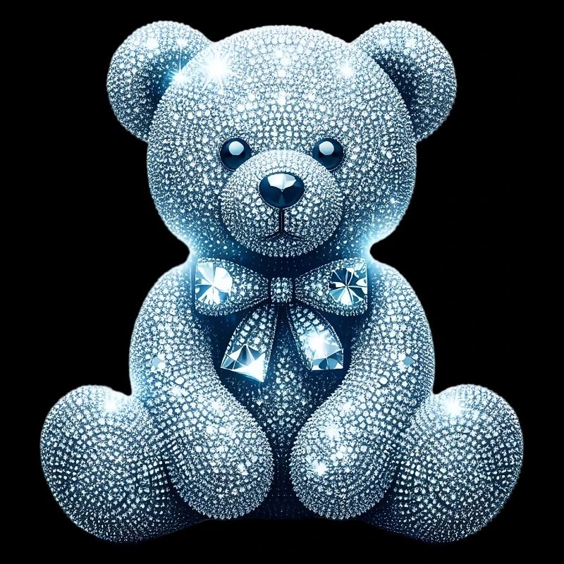 Crystal Bear Diamond Diamonds