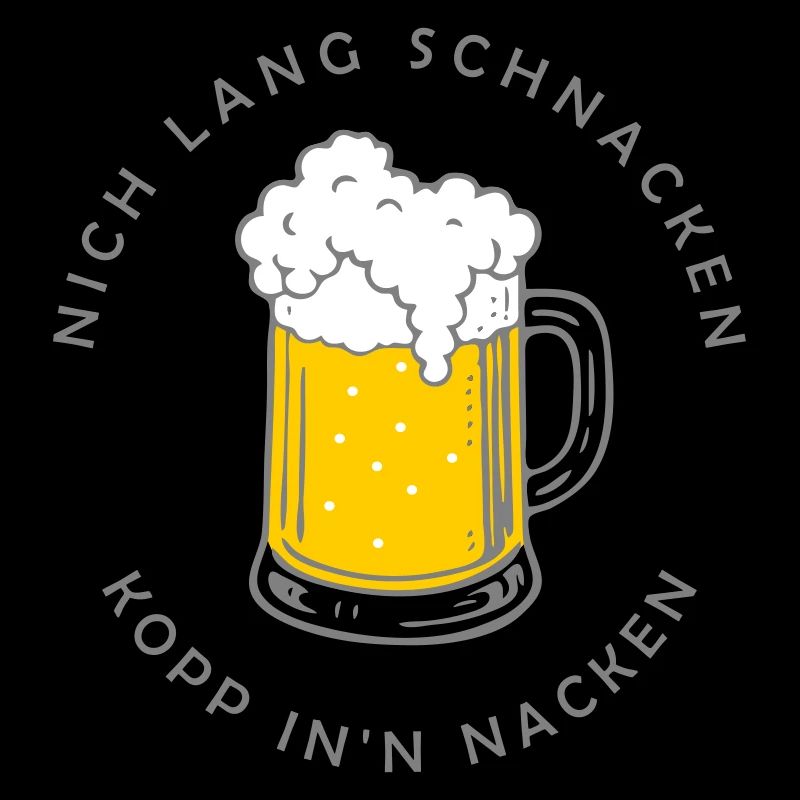 Nich lang schnacken – Tasse im Nacken
