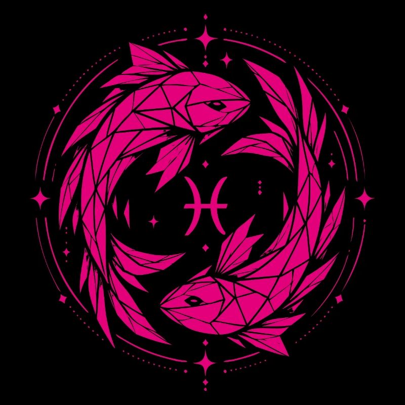 Pisces Symbol – Gentle & Modern